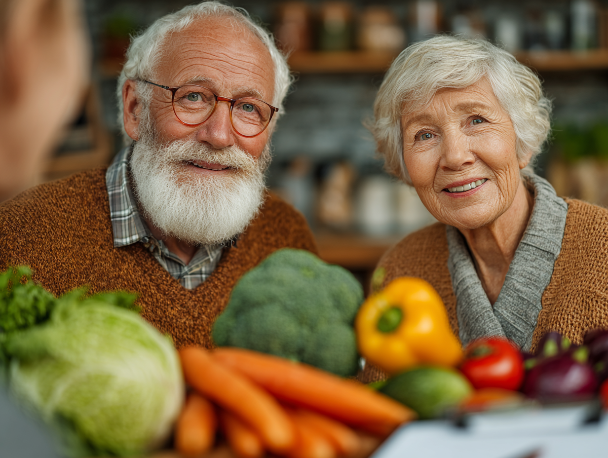 Familie fericită la masă împreună